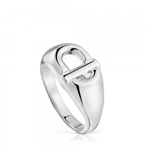 Anillos TOUS Manifesto Signet ring in Mujer Plateados | 2469IBHSA