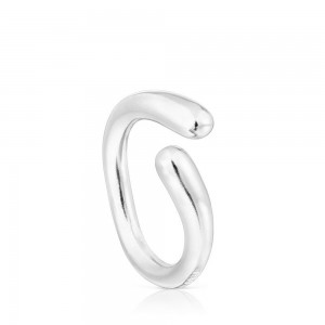 Anillos TOUS Open ring New Hav Mujer Plateados | 4061TRJXY