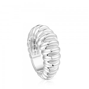 Anillos TOUS Virtual Garden Mujer Plateados | 4702GJBTY