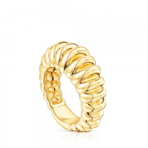 Anillos TOUS vermeil Virtual Garden Mujer Plateados | 4265DBFCX