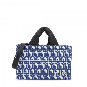 Bolsa de Mano TOUS City bag MANIFESTO Mujer Azules | 5027GWTEA