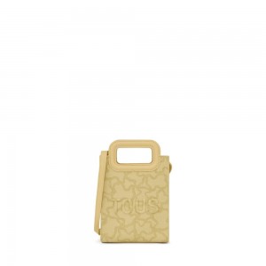 Bolsa de Mano TOUS Cream Pop minibag Kaos Icon Mujer Creme | 1870AQDKF