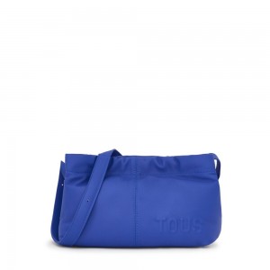 Bolsa de Mano TOUS Electric Dolsa Crossbody Bags Mujer Azules | 0345ALYEX