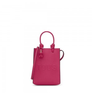 Bolsa de Mano TOUS Fuchsia La Rue New Pop Minibag Mujer Fucsia | 3021GPRLC