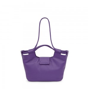 Bolsa de Mano TOUS Medium Tote bag Sun Mujer Morados | 4209UYJLW