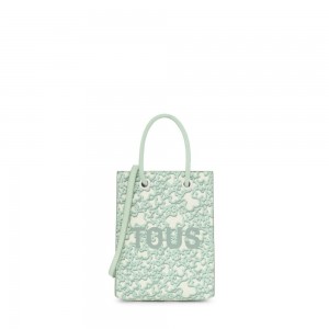 Bolsa de Mano TOUS Mint Pop Minibag Kaos Mini Evolution Mujer Verde Menta Verdes | 3659EIBOJ