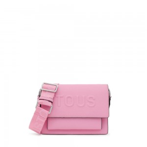 Bolsa de Mano TOUS Small Audree Crossbody Bags La Rue New Mujer Rosas | 1350BUZAV