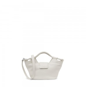 Bolsa de Mano TOUS Small white Tote bag Sun Mujer Blancos | 6150YGBLI