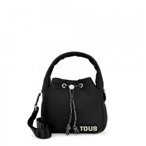 Bolsas Hombro TOUS Bucket bag Carol Soft Mujer Negros | 5321UGOBP