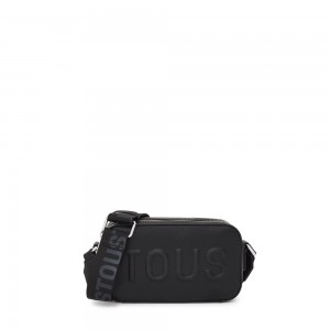 Bolsas Hombro TOUS La Rue New Crossbody reporter bag Mujer Negros | 3298GRQNS