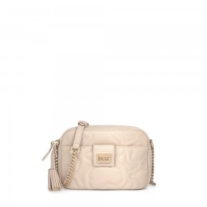 Bolsas Hombro TOUS Small Kaos Dream Mujer Beige | 9462XTCKI