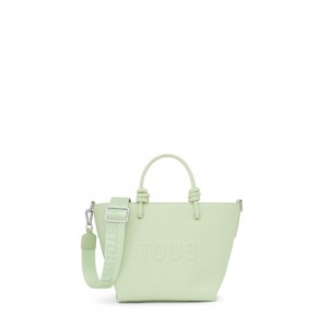 Bolsas Hombro TOUS Small mint La Rue New Tote bag Mujer Verde Menta Verdes | 3798UTGCJ