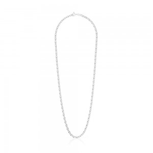 Colgantes TOUS Choker 60cm. Chain Mujer Plateados | 7580OAZFD