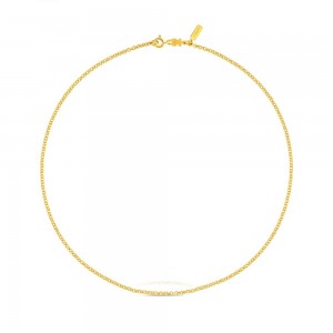 Colgantes TOUS Necklace of vermeil with rings 45 cm Chain Mujer Plateados | 2036ILWAT