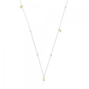 Collares TOUS Two-tone Joy Bits necklace with combined motifs Mujer Plateados | 2789GSFHW