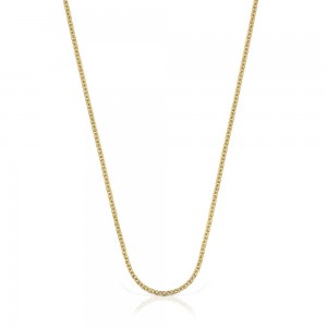 Collares TOUS Vermeil Chain Choker. 45cm. Mujer Plateados | 5639NUSMX