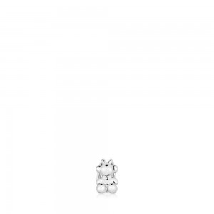 Pendientes TOUS bear earcuff Bold Bear Mujer Plateados | 8597BMCXK