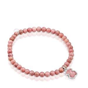 Pulseras TOUS rhodonite Icon Color Mujer Plateados | 3520LMVWF