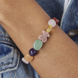 Pulseras TOUS with rhodonite Color Mujer Plateados | 8603JVRWB