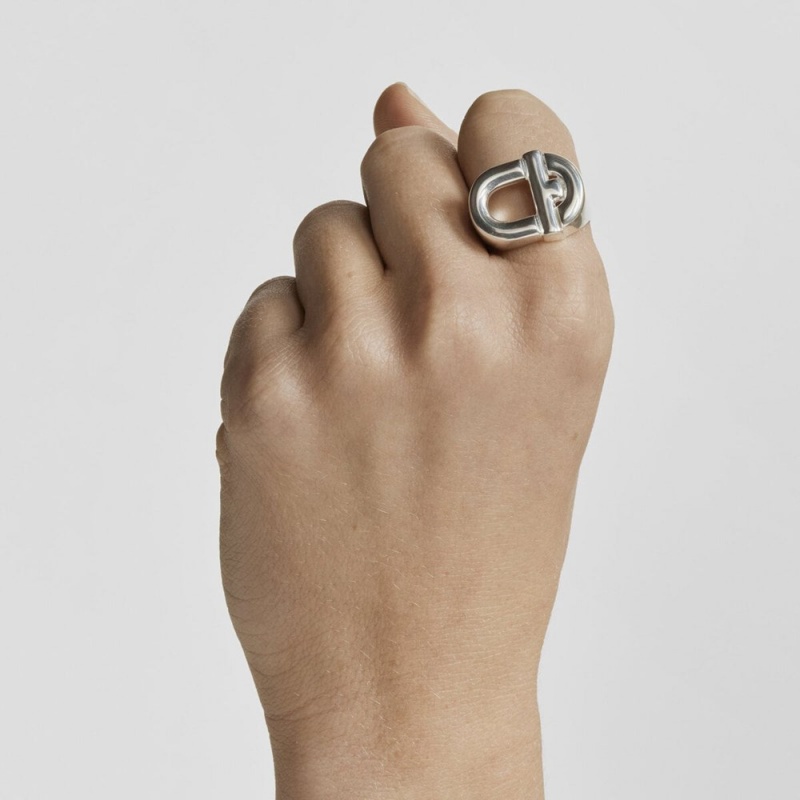 Anillos TOUS Manifesto Man Signet ring in Mujer Plateados | 9163AUZPC