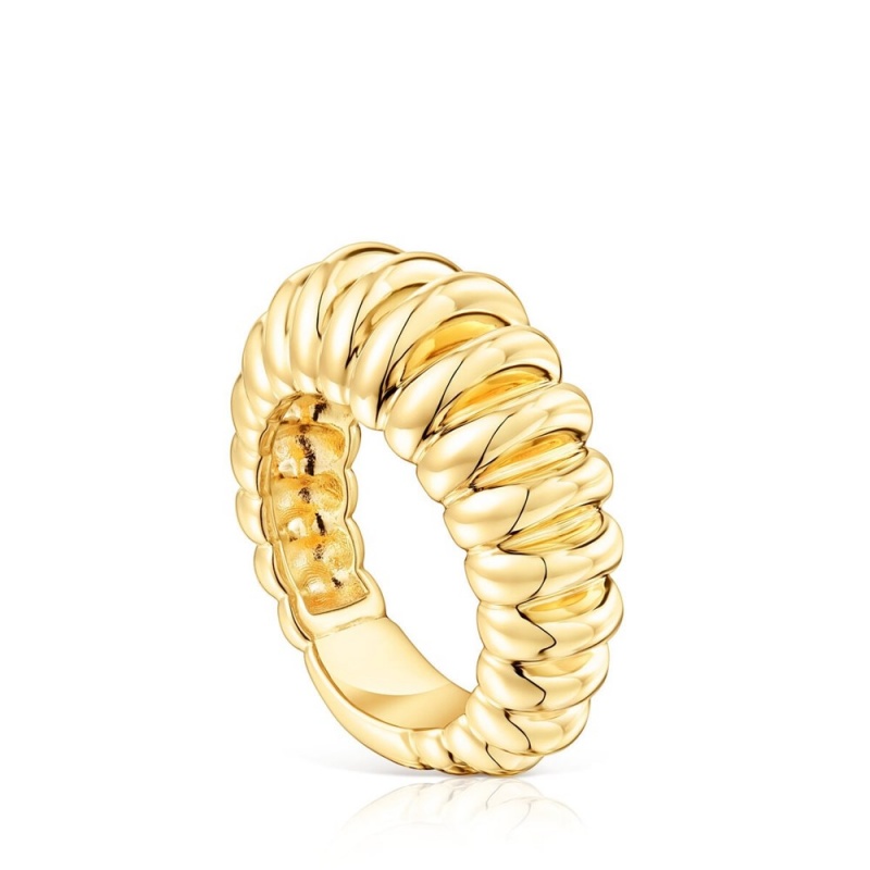 Anillos TOUS vermeil Virtual Garden Mujer Plateados | 4265DBFCX