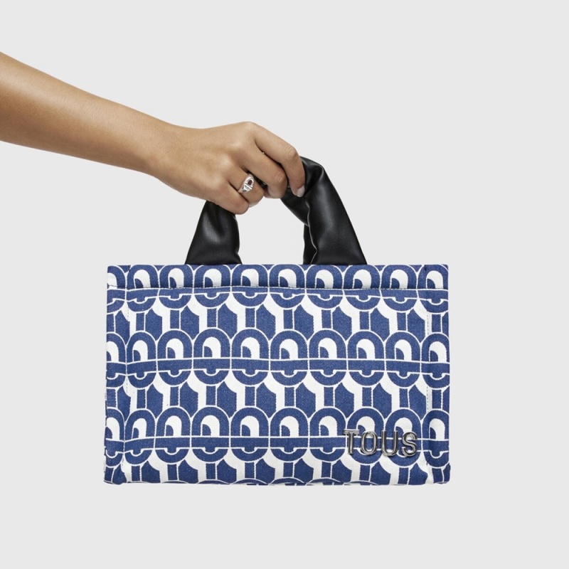 Bolsa de Mano TOUS City bag MANIFESTO Mujer Azules | 5027GWTEA