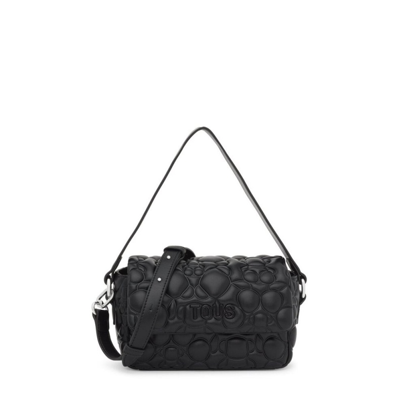 Bolsa de Mano TOUS Crossbody minibag Bold Mujer Negros | 6841JDOSB