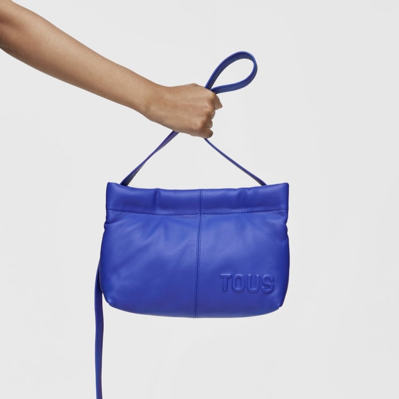 Bolsa de Mano TOUS Electric Dolsa Crossbody Bags Mujer Azules | 0345ALYEX