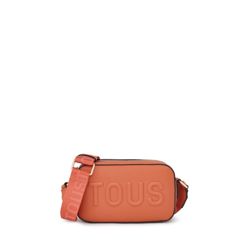 Bolsa de Mano TOUS La Rue New Crossbody reporter bag Mujer Naranjas | 6438JTRPL