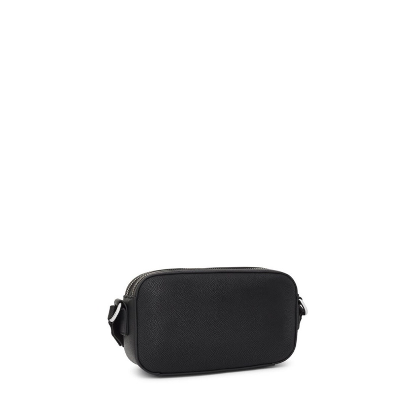 Bolsa de Mano TOUS La Rue New Crossbody reporter bag Mujer Negros | 0617NGLDB