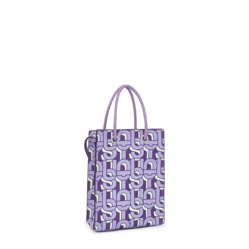 Bolsa de Mano TOUS Mauve Minibag MANIFESTO Mujer Morados | 6918SHZGA