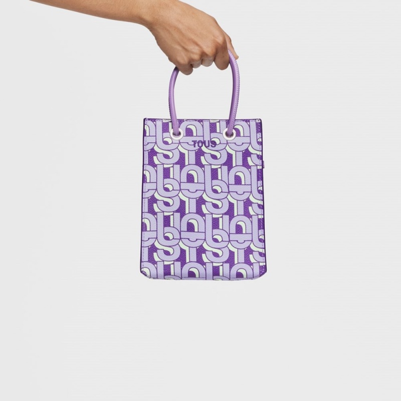 Bolsa de Mano TOUS Mauve Minibag MANIFESTO Mujer Morados | 6918SHZGA