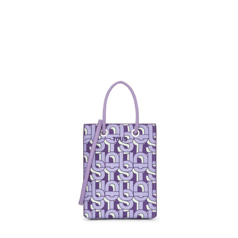 Bolsa de Mano TOUS Mauve Minibag MANIFESTO Mujer Morados | 6918SHZGA