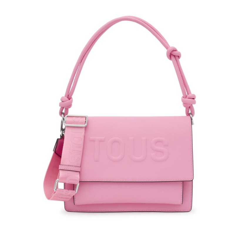 Bolsa de Mano TOUS Medium Audree Crossbody Bags La Rue New Mujer Rosas | 5068PZFNO