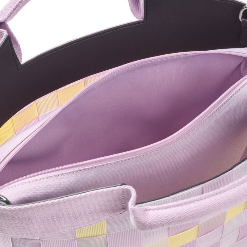 Bolsa de Mano TOUS Medium mauve Basket tote bag Balloon Cesta Mujer Morados Amarillos | 4120NTKRF