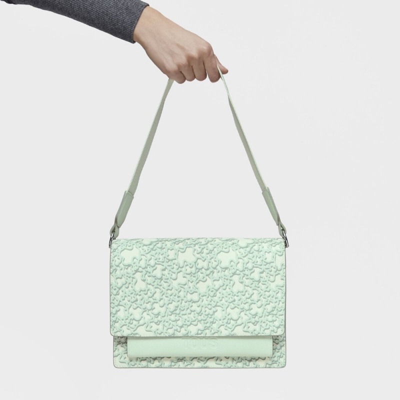 Bolsa de Mano TOUS Medium mint Audree Crossbody Bags Kaos Mini Evolution Mujer Verde Menta Verdes | 4518IXUHJ