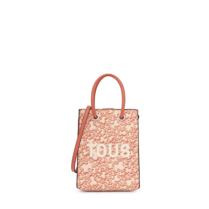 Bolsa de Mano TOUS Pop minibag Kaos Mini Evolution Mujer Naranjas | 2591XQUVM