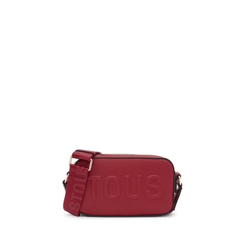 Bolsa de Mano TOUS Russet Crossbody reporter bag La Rue New Mujer Negros | 1503VJFNZ