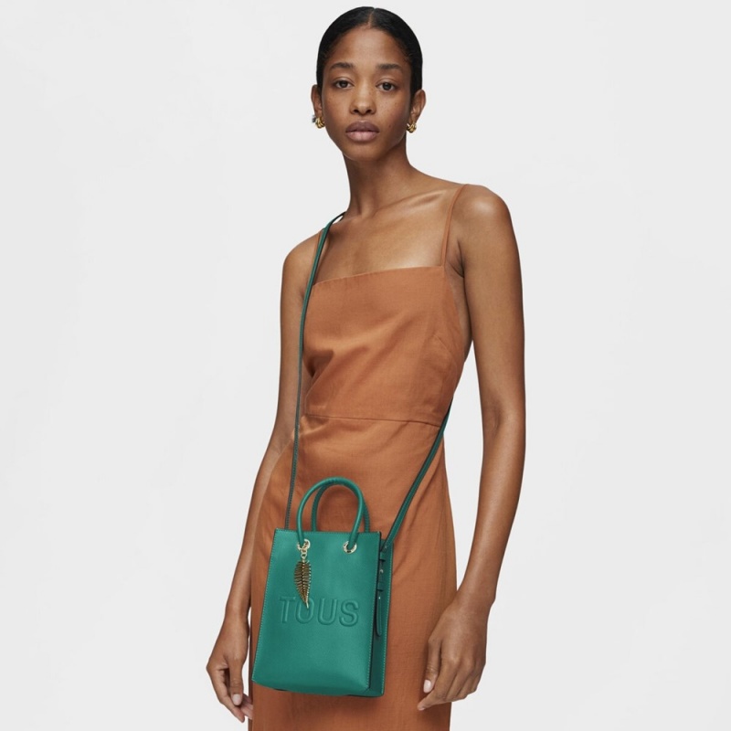 Bolsa de Mano TOUS Yunque Pop Minibag Mujer Verdes | 1926CUJID