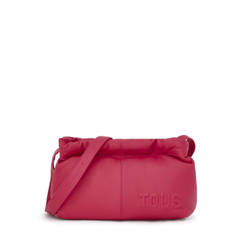 Bolsas Hombro TOUS Fuchsia Dolsa Mujer Fucsia | 7835FAONY