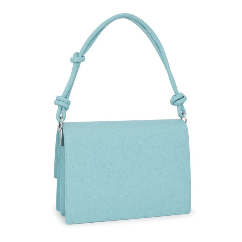 Bolsas Hombro TOUS Medium La Rue New Audree Mujer Azules | 6297RUKVO