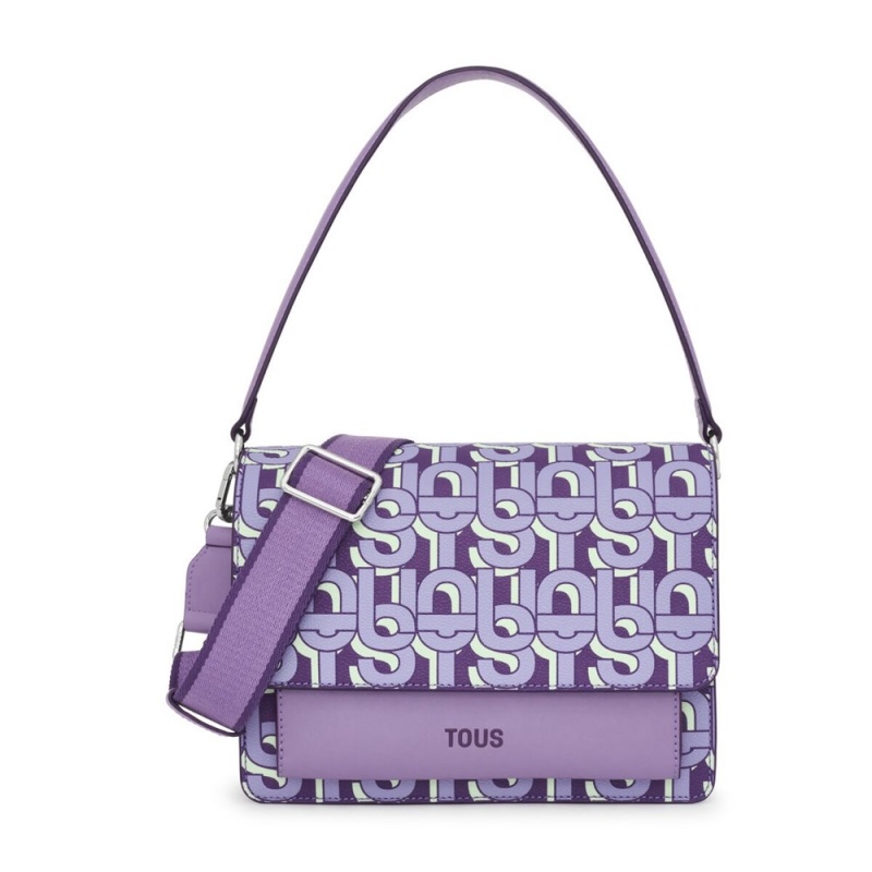 Bolsas Hombro TOUS Medium mauve Audree MANIFESTO Mujer Morados | 4357ONIYM