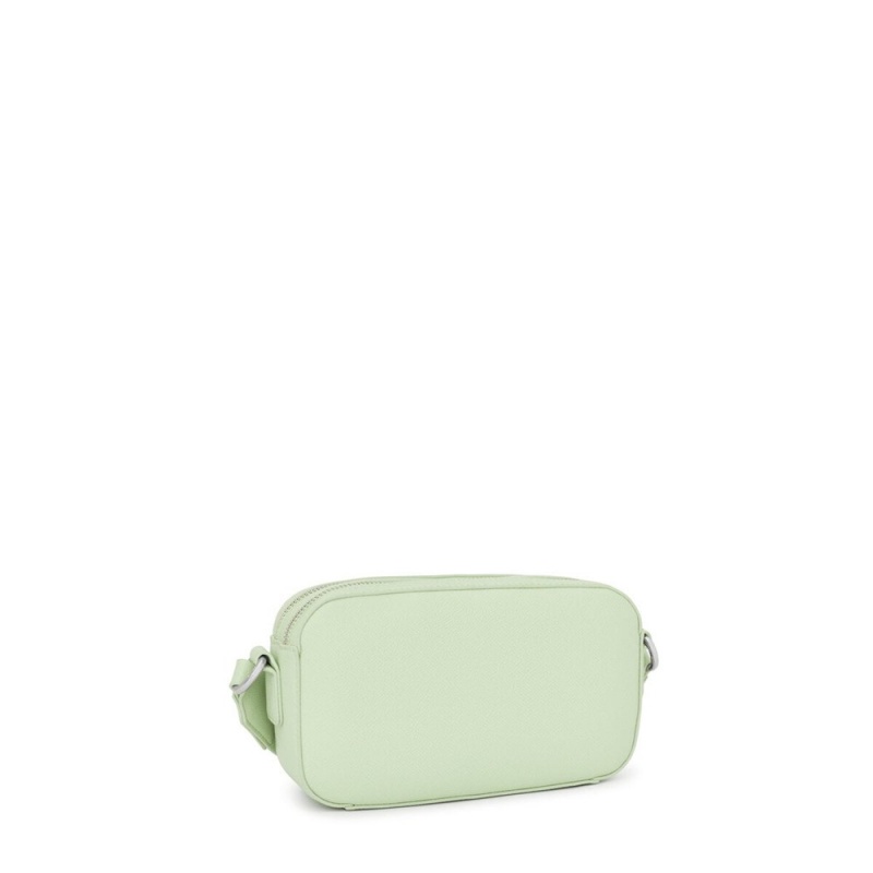 Bolsas Hombro TOUS Mint La Rue New Crossbody reporter bag Mujer Verde Menta Verdes | 9360AYLRG