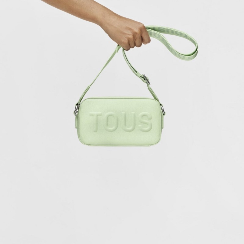 Bolsas Hombro TOUS Mint La Rue New Crossbody reporter bag Mujer Verde Menta Verdes | 9360AYLRG