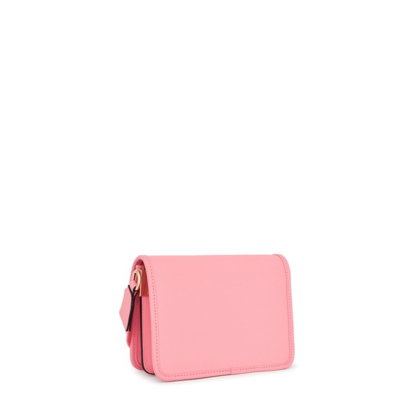 Bolsas Hombro TOUS Small La Rue Audree Mujer Rosas | 4879JDBEN