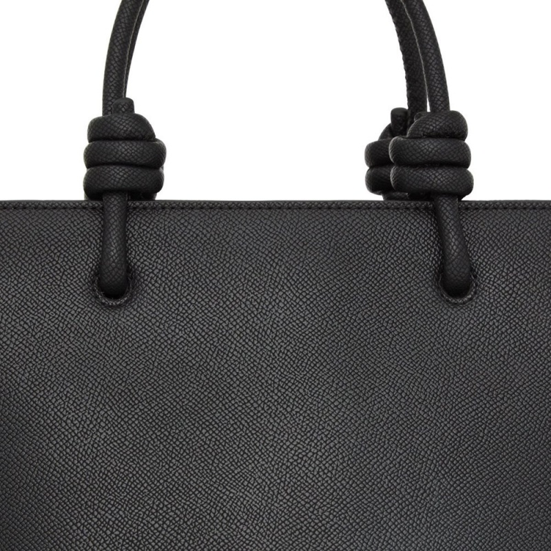 Bolsas Hombro TOUS Small La Rue New Tote bag Mujer Negros | 1829BFNTK