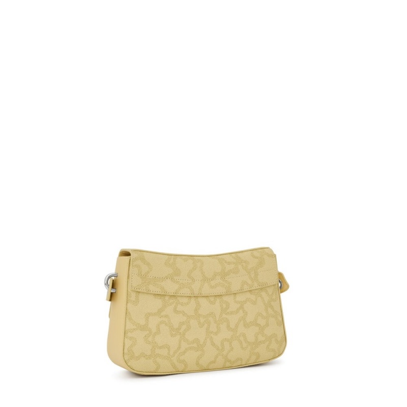 Bolsas Hombro TOUS Small cream Kaos Icon Mujer Creme | 5930BOTNP