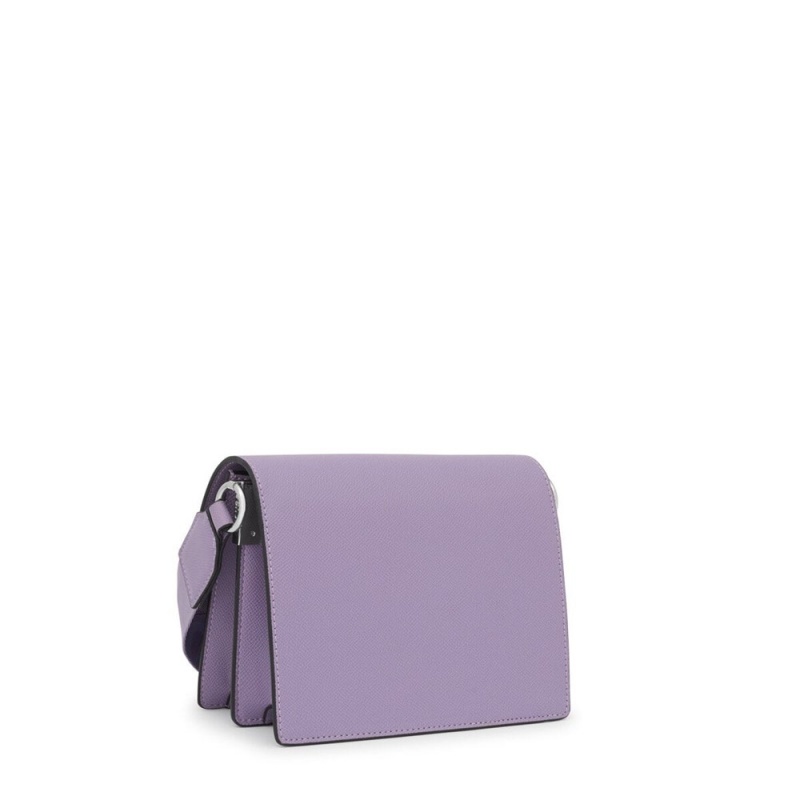 Bolsas Hombro TOUS Small lilac La Rue New Audree Mujer Morados | 3147GXFDQ