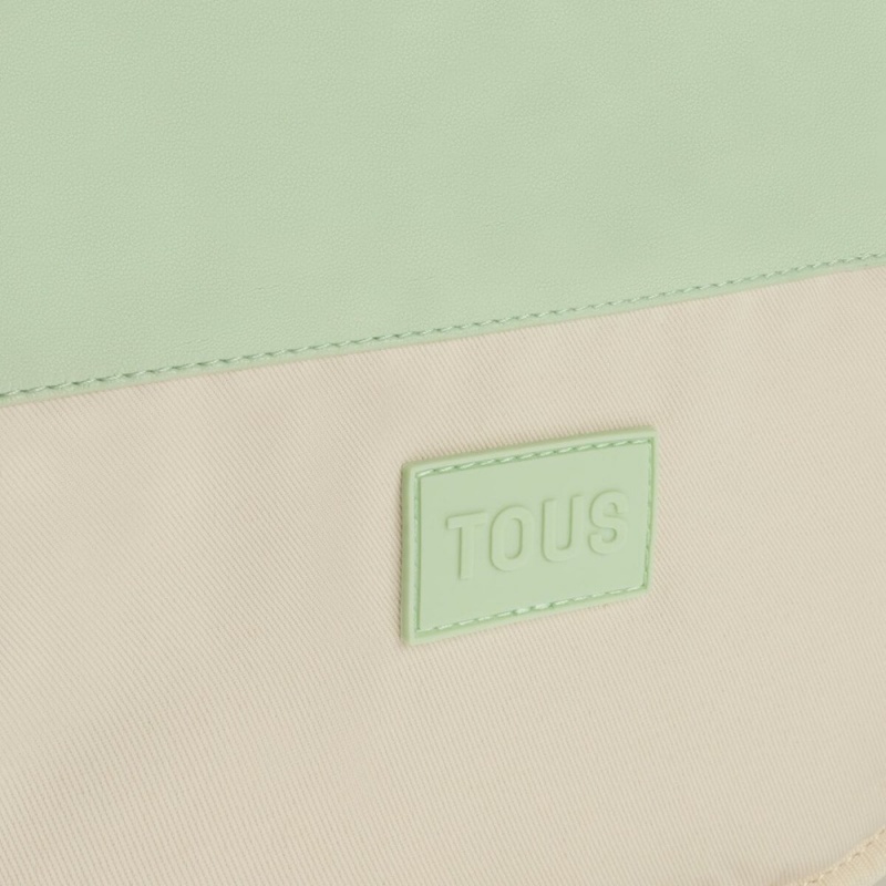 Bolsas Hombro TOUS Small mint Carol Warm Mujer Verde Menta Verdes | 2056IPZGB