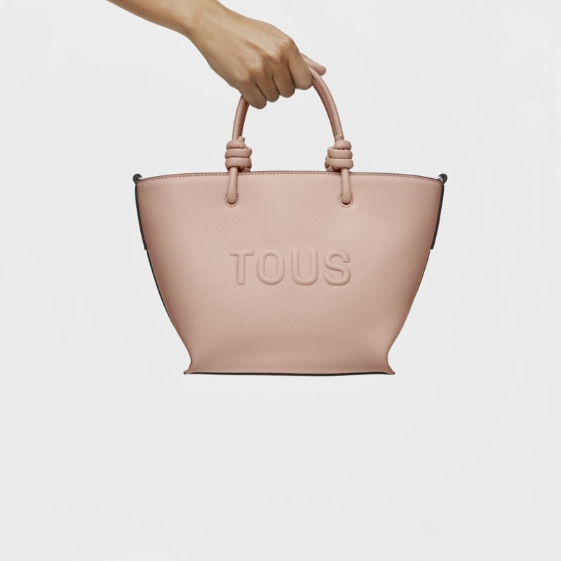 Bolsas Hombro TOUS Small taupe La Rue New Tote bag Mujer Grises Marrom | 9286KQNTX